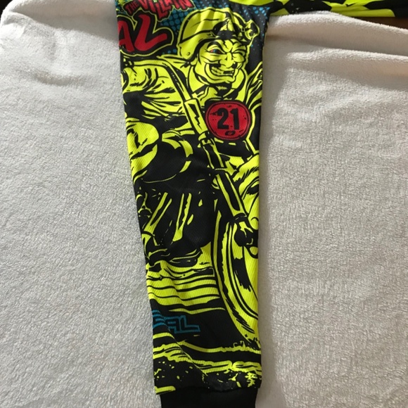 O'NEAL Long Sleeve Neon Yellow Shirt Men's Small - Picture 4 of 10